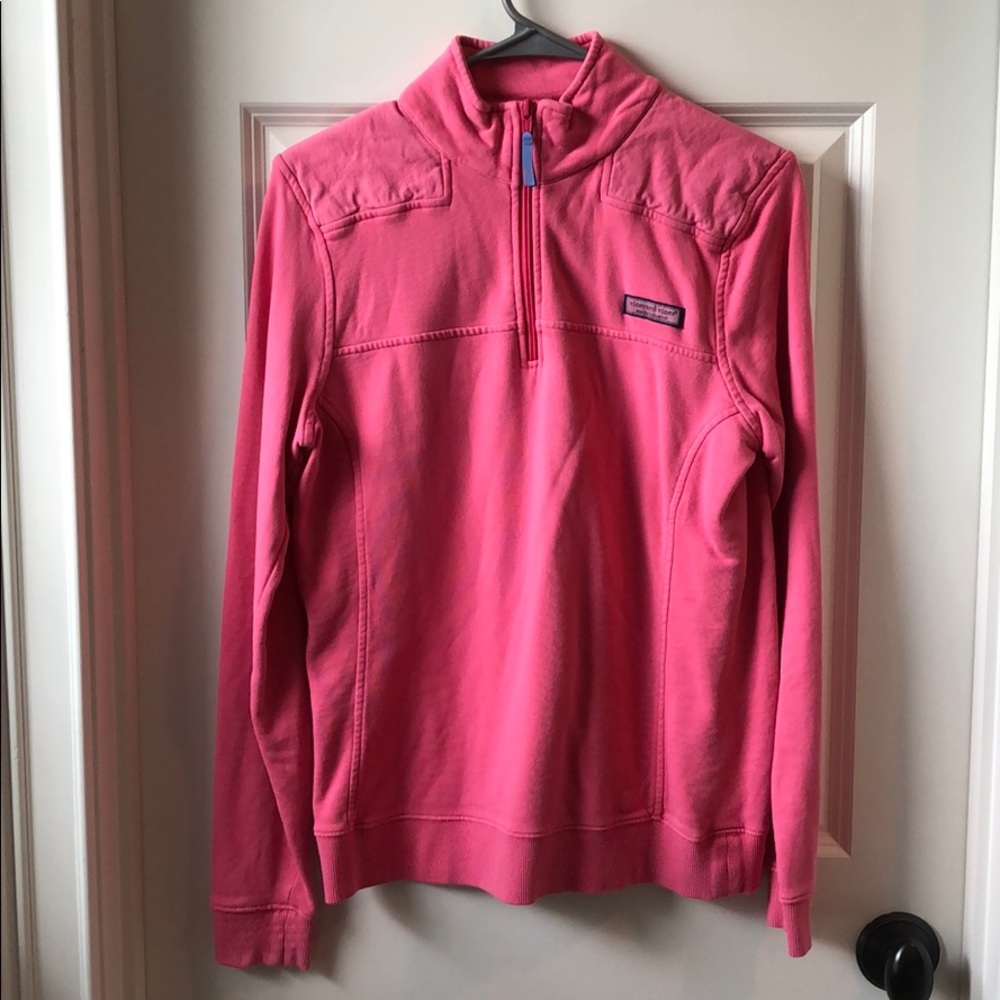 Vineyard Vines Women’s shep shirt hot pink size M